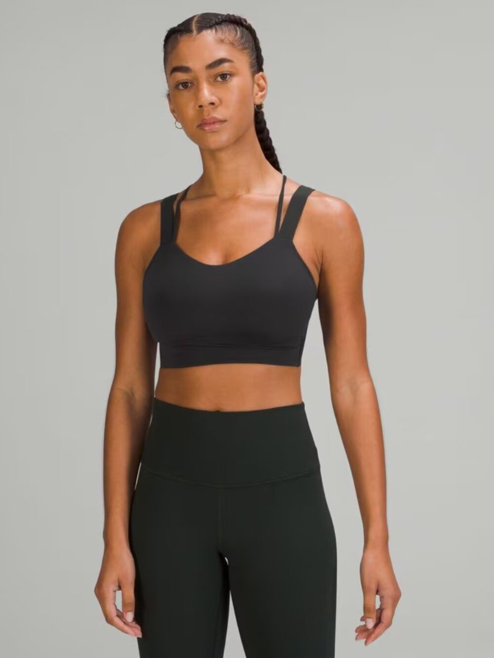 Like a Cloud Longline Bra D/DD BLK 10